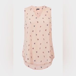 Torrid Georgette Tunic Tank - Size: 0